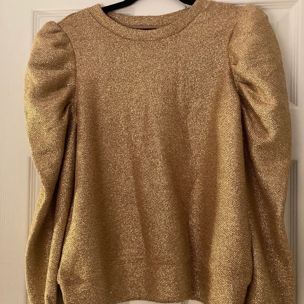 Express Gold Top Size Small